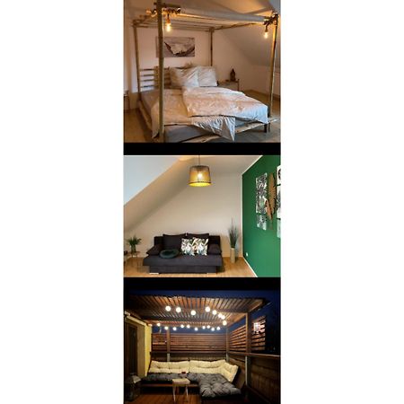 Bambus, Jungle, Dachterrasse & Bequem Bis Zentrum Radebeul Exteriör bild